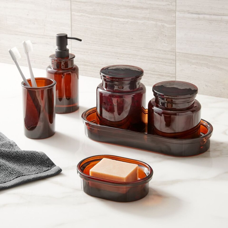 Apothecary Glass Bath Accessories West Elm Australia